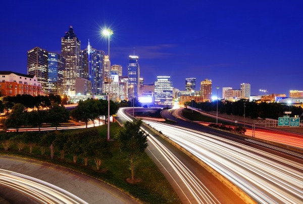 Be extra careful when driving your USA RV rental in Atlanta during winter.